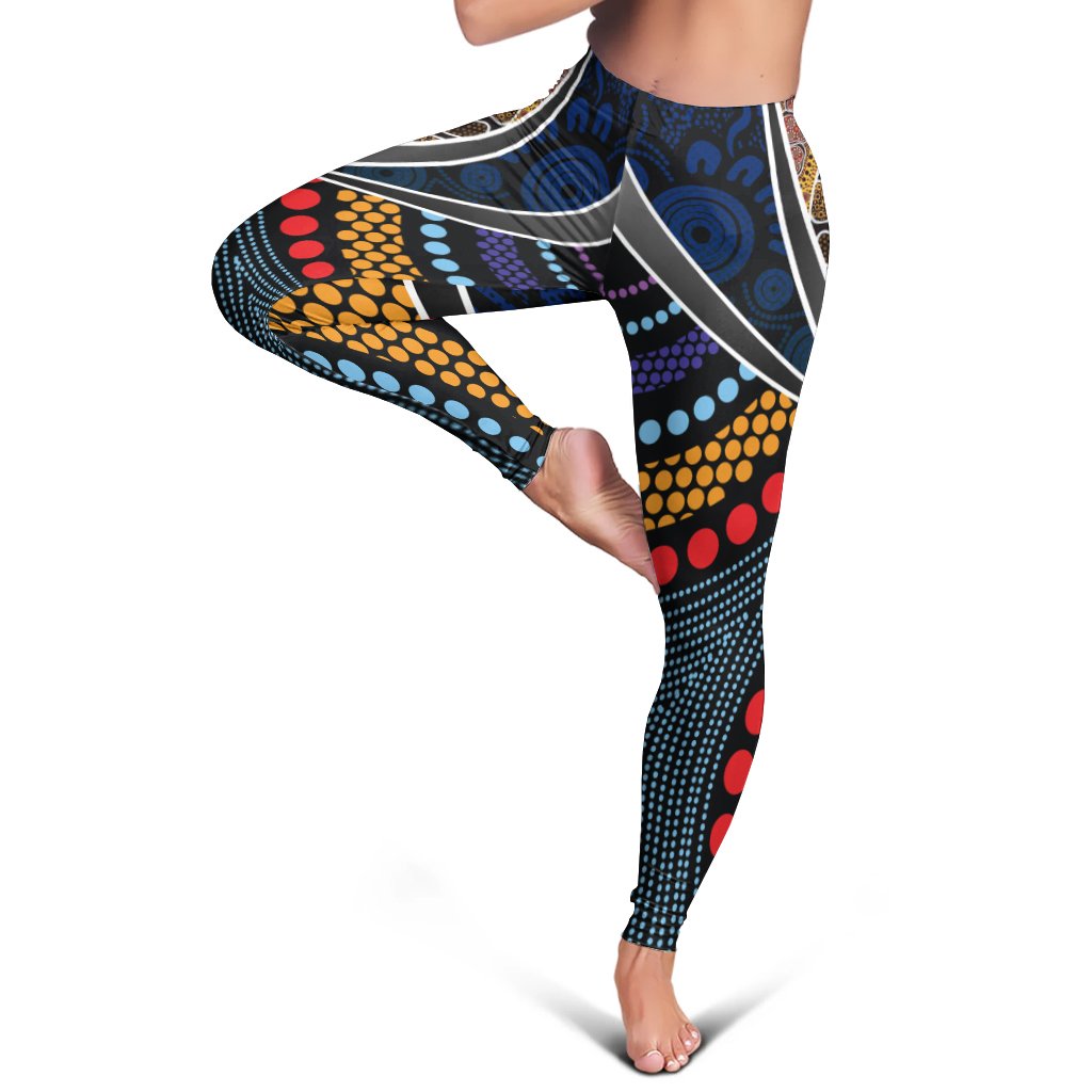 legging-aboriginal-dot-panting-art-with-snake