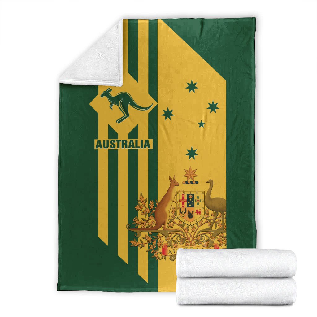 premium-blanket-australia-kangaroo-sign-national-color