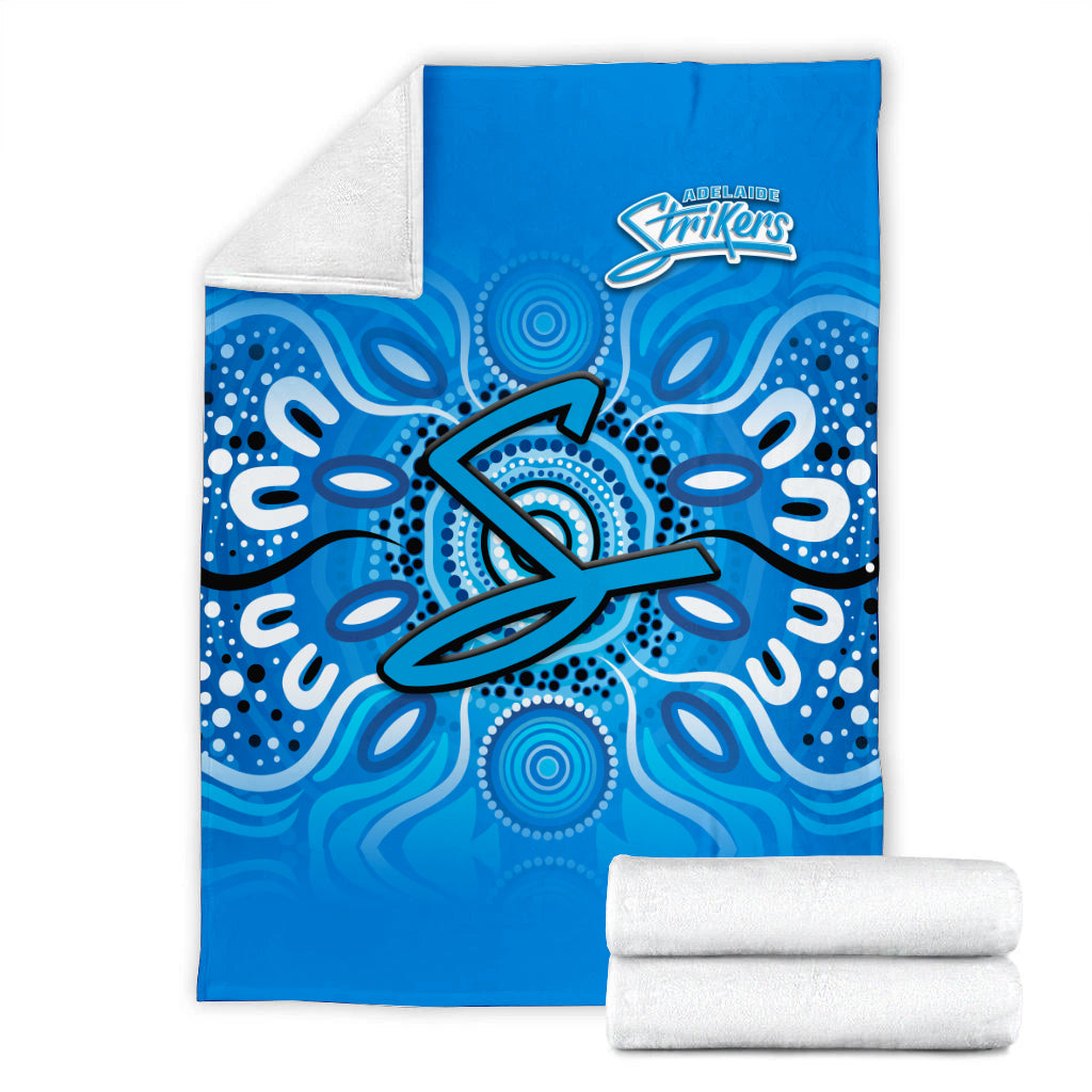 Adelaide Strikers Aboriginal Cricket 2022 Blanket - LT12