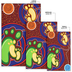 aboriginal-area-rug-mom-and-son-footprint-aboriginal-style