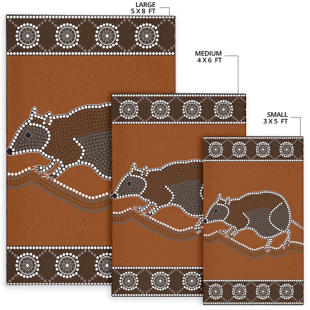 aboriginal-area-rug-dreamtime-rat-aboriginal-style