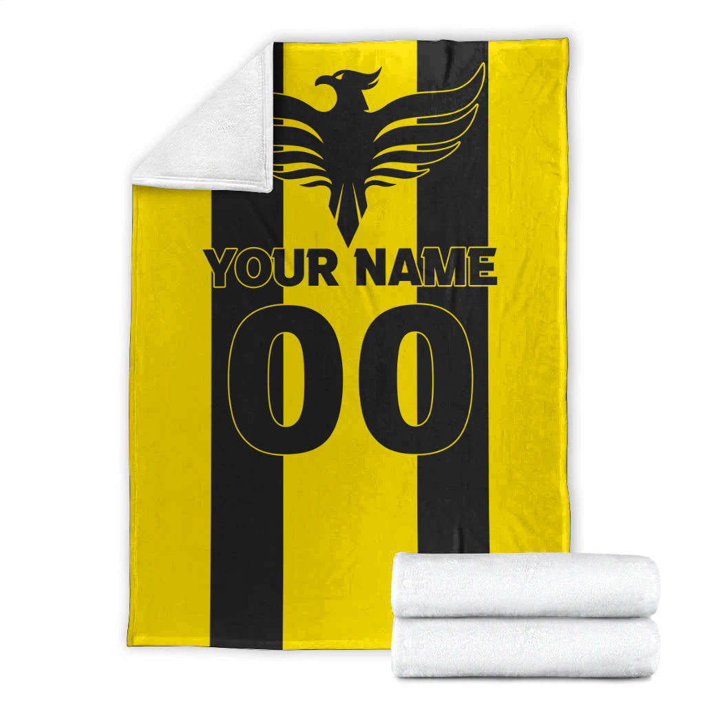 custom-personalised-wellington-phoenix-pride-blanket