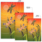 aboriginal-area-rug-dragonfly-aboriginal-style