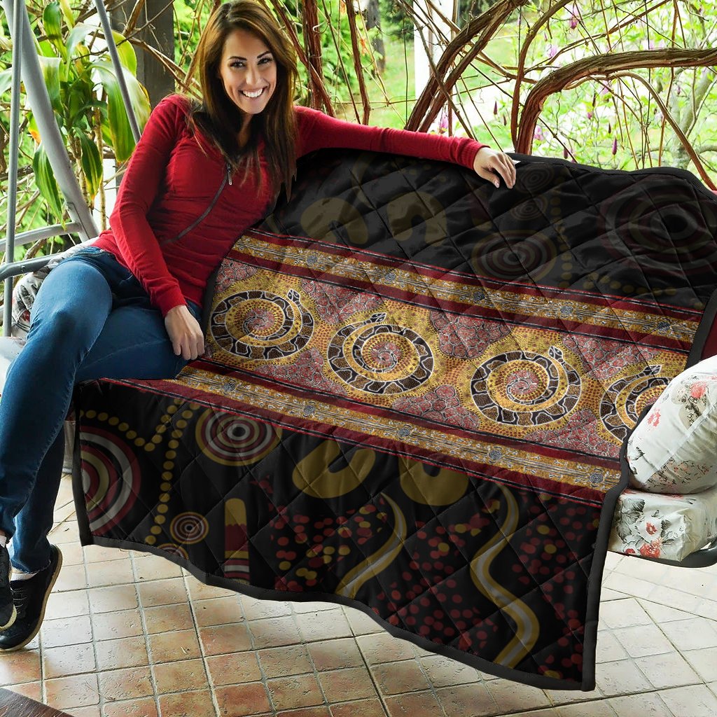 quilts-snake-dot-panting-art