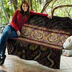 quilts-snake-dot-panting-art