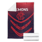 melbourne-demons-blanket-aboriginal-dot-painting