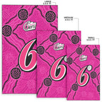 sydney-sixers-area-rug-aboriginal-dot-painting