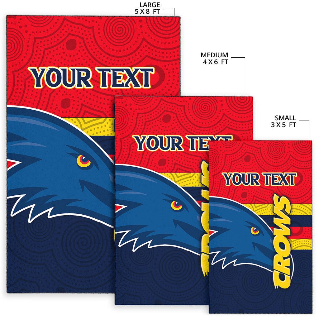 custom-personalised-adelaide-crows-area-rug-aboriginal-dot-painting