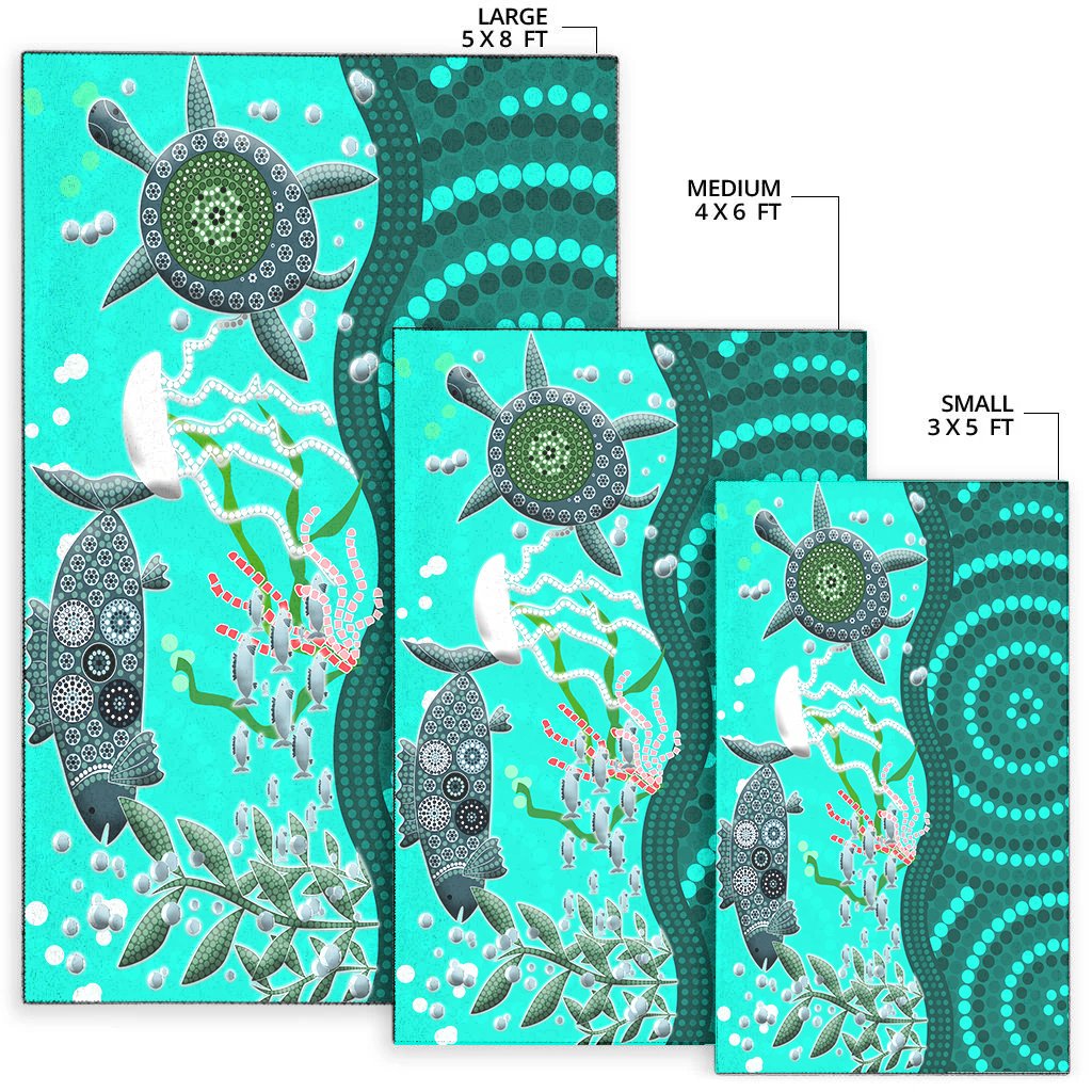 aboriginal-area-rug-aboriginal-ocean-life