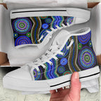 high-top-aboriginal-dot-unique-style-blue