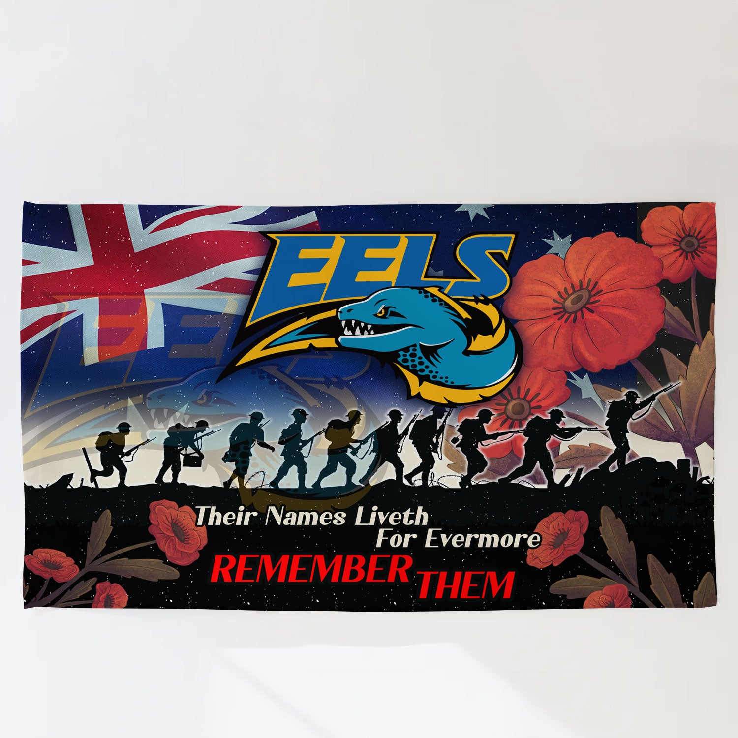 eels-rugby-flag-remember-them-red-poppy-flowers-flag