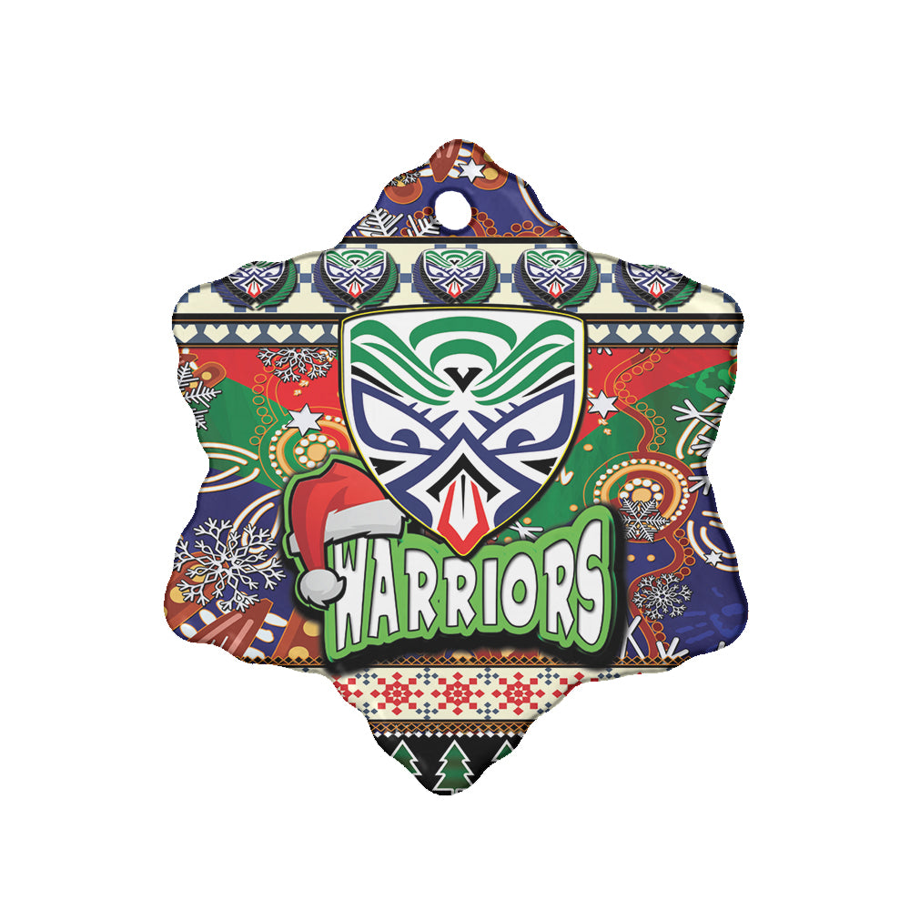 warriors-rugby-christmas-ceramic-ornament-xmas-warriors-christmas-balls-snowflake-with-aboriginal-patterns