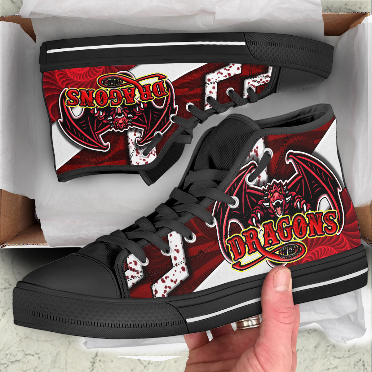 st-george-rugby-custom-high-top-shoes-dragons-with-rugby-ball-aboriginal-patterns