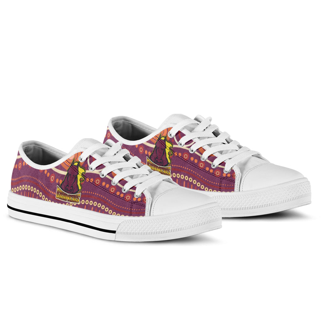 broncos-rugby-low-top-shoes-horse-aboriginal-patterns