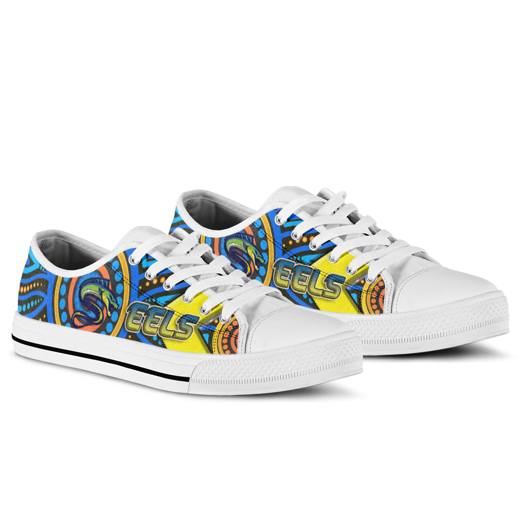eels-rugby-low-top-shoes-electric-eel-with-aboriginal-patterns