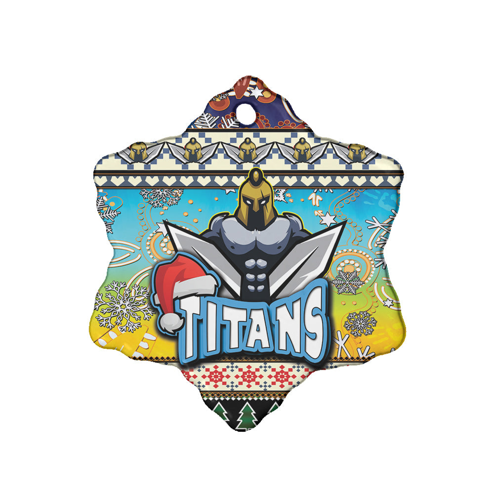 titans-rugby-christmas-ceramic-ornament-xmas-titans-christmas-balls-snowflake-with-aboriginal-patterns