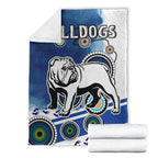 bulldogs-rugby-blanket-custom-indigenous-bulldogs-blanket