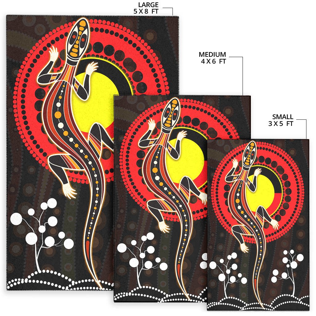 aboriginal-area-rug-lizard-and-aboriginal-flag