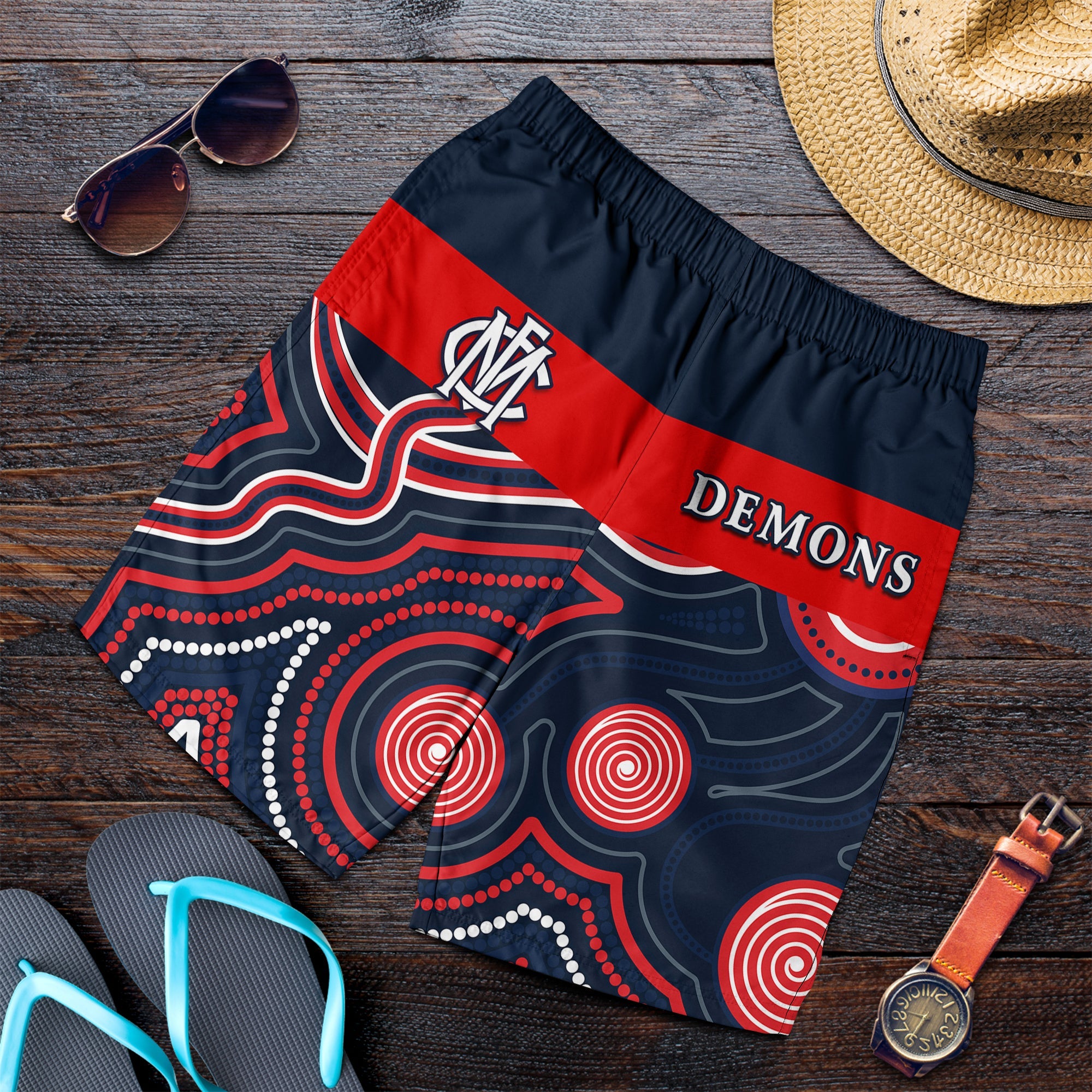 melbourne-demons-2021-men-shorts-we-are-the-champions