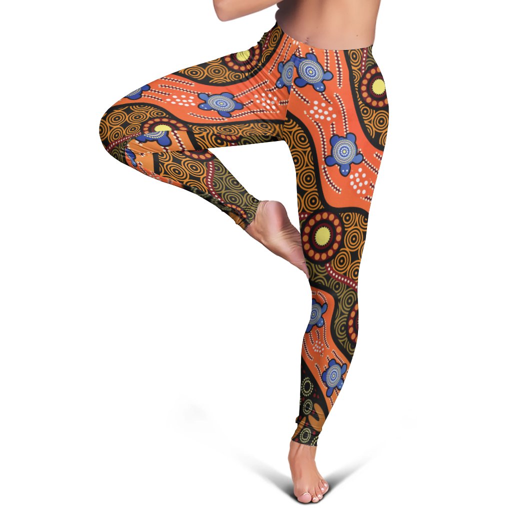 legging-aboriginal-dot-unique-style-turtle