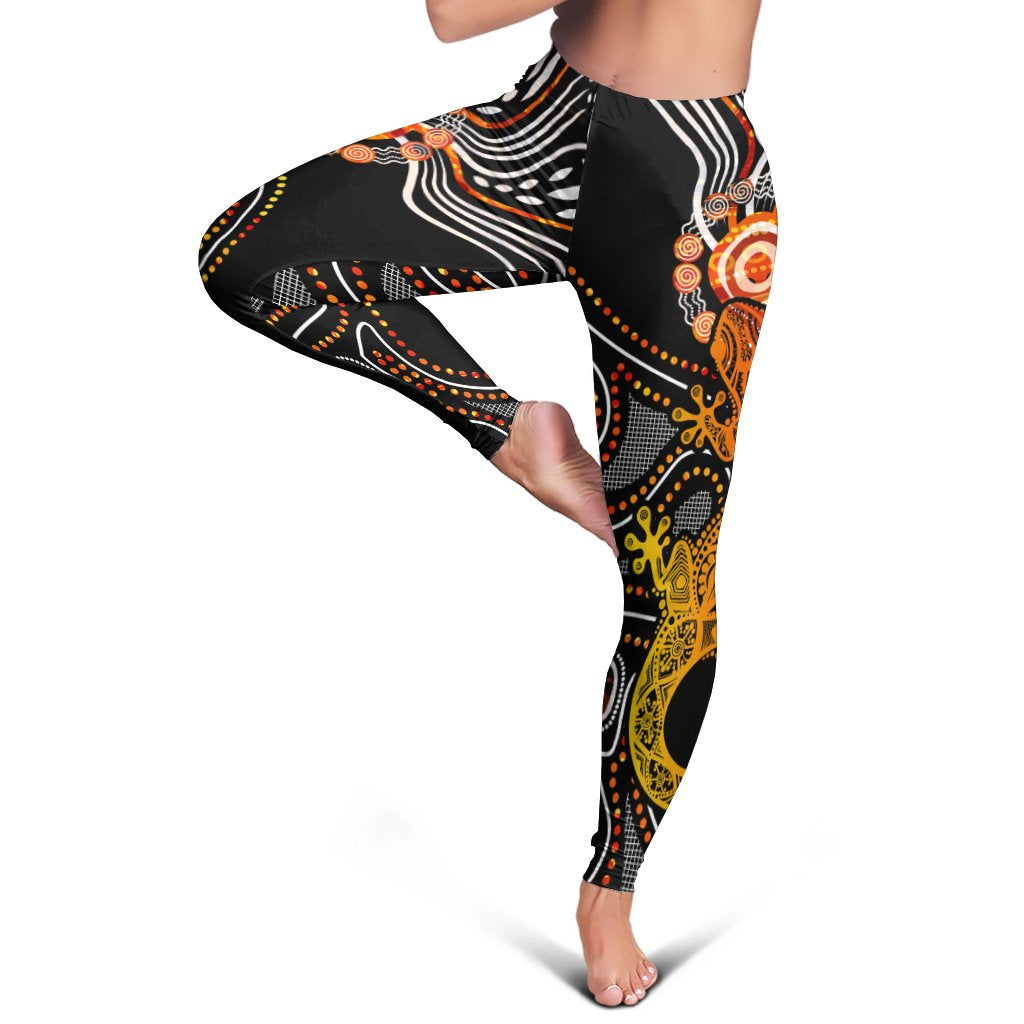 aboriginal-leggings-lizard-sunshine