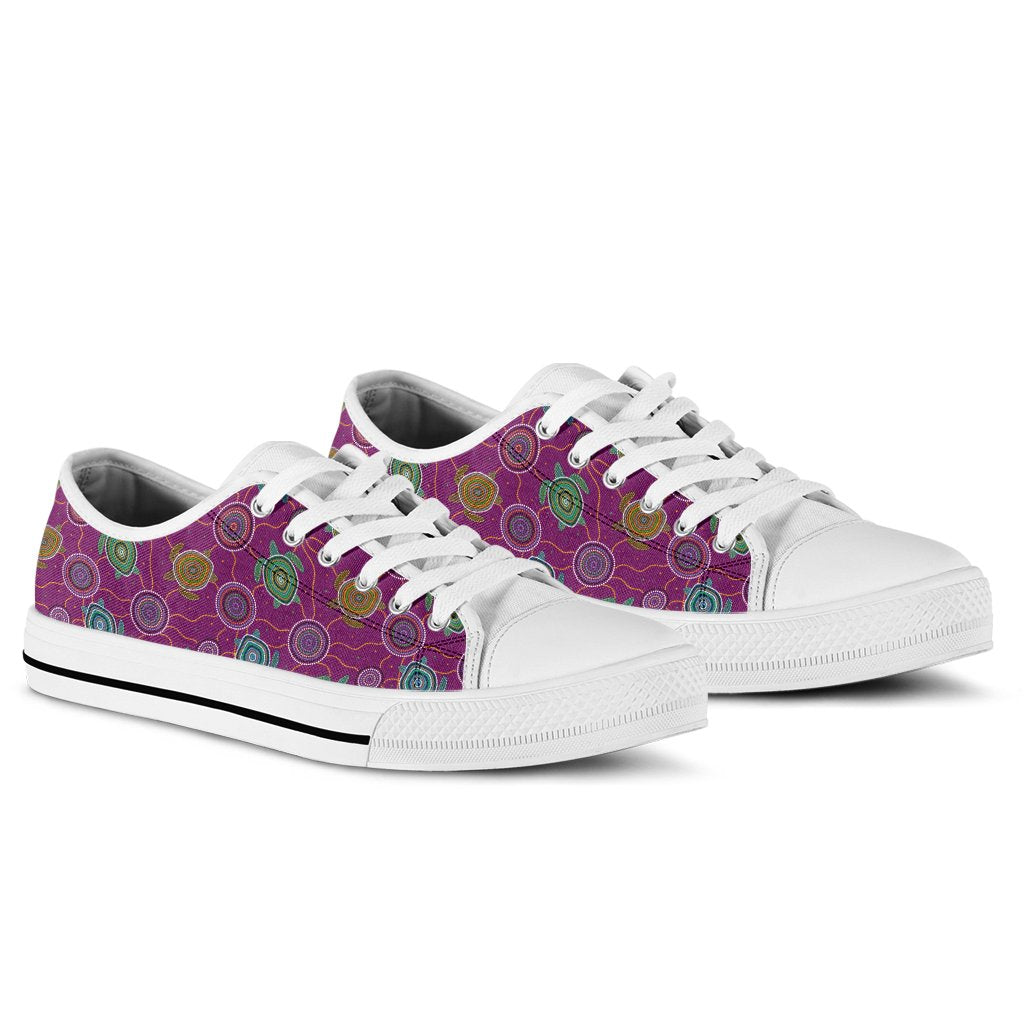 low-top-aboriginal-turtle-purple-australia-dot-patterns