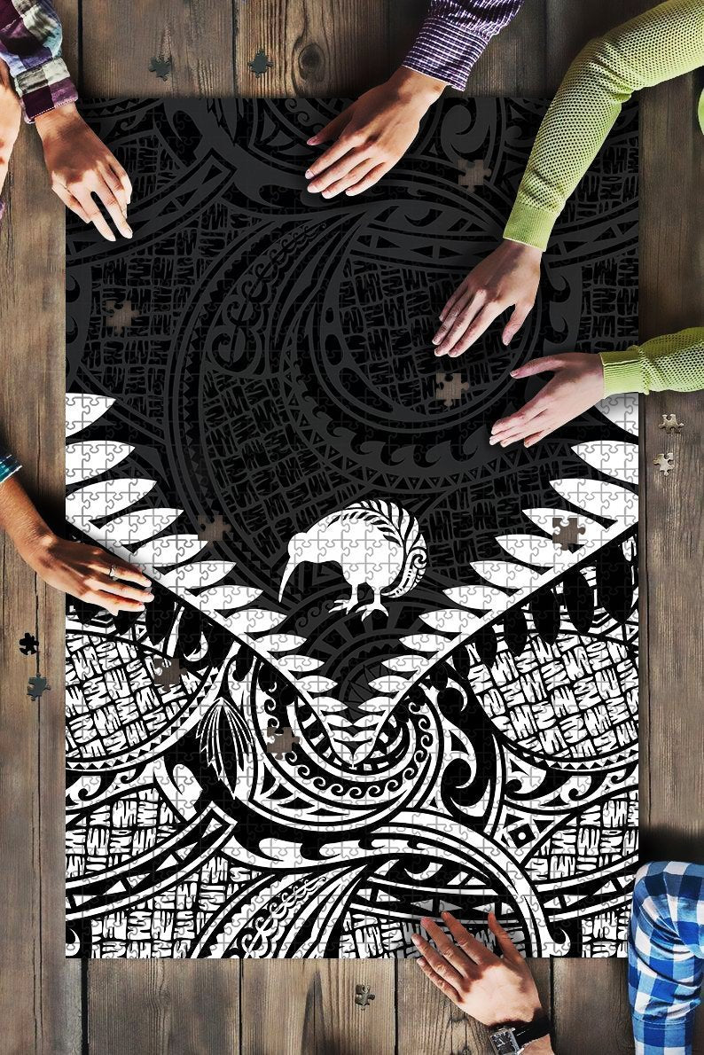 kiwi-silver-fern-classic-jigsaw-puzzle-white