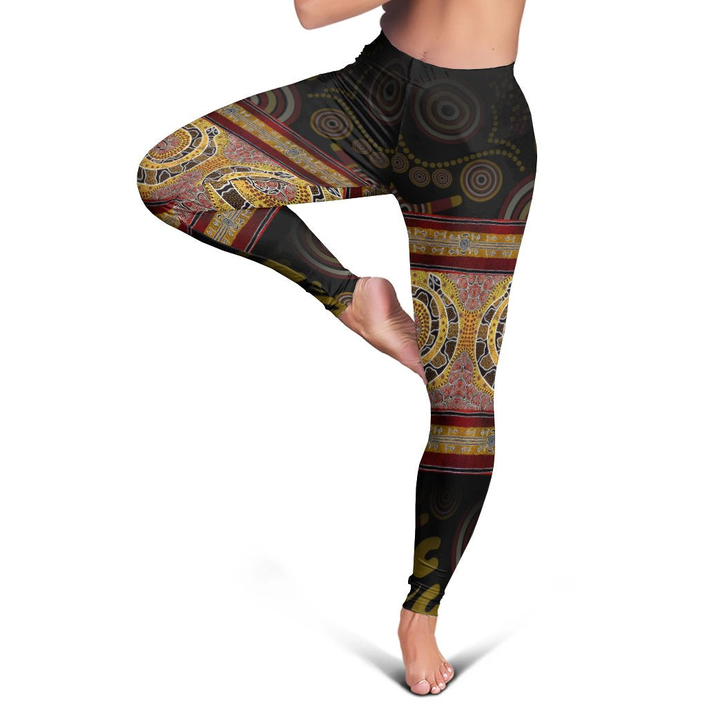leggings-snake-dot-panting-art