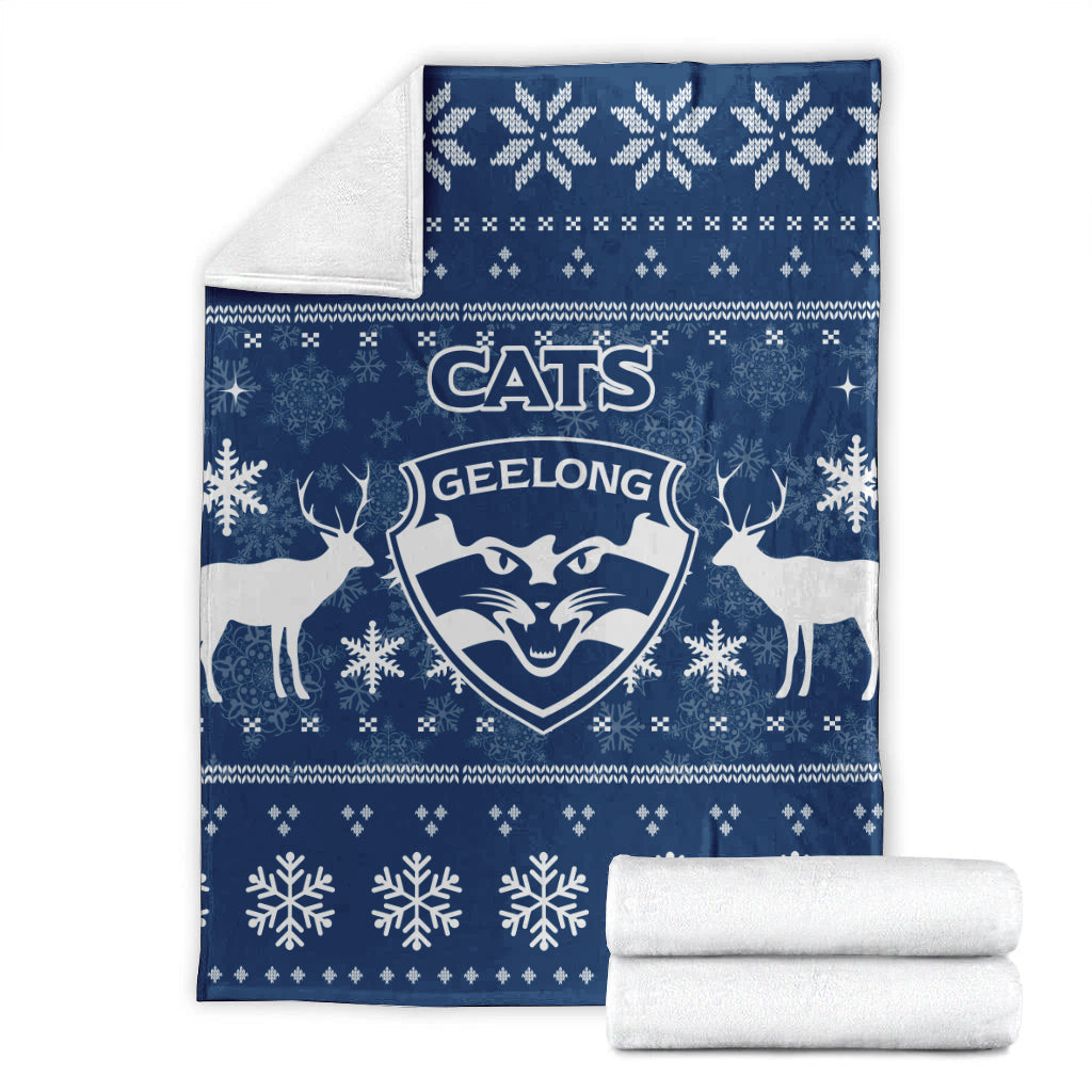 geelong-cats-blanket-christmas-ugly-style