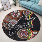 panthers-black-round-carpet-indigenous-penrith-version