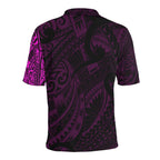 maori-tattoo-style-black-and-pink-polo-t-shirt