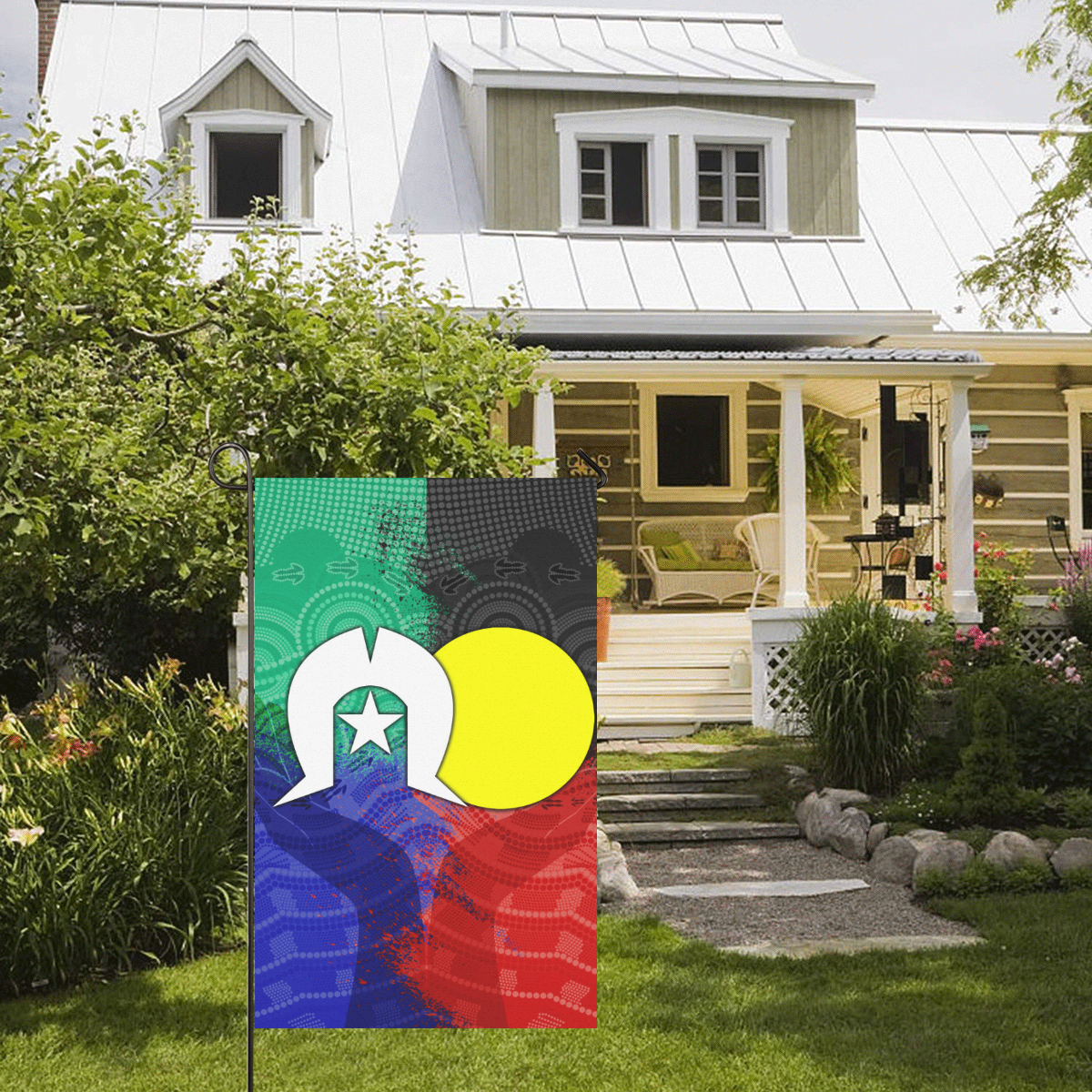 naidoc-week-flag-with-aboriginal-patterns