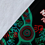 NAIDOC Week 2023 Aboriginal Art For Our Elders Blanket - LT12