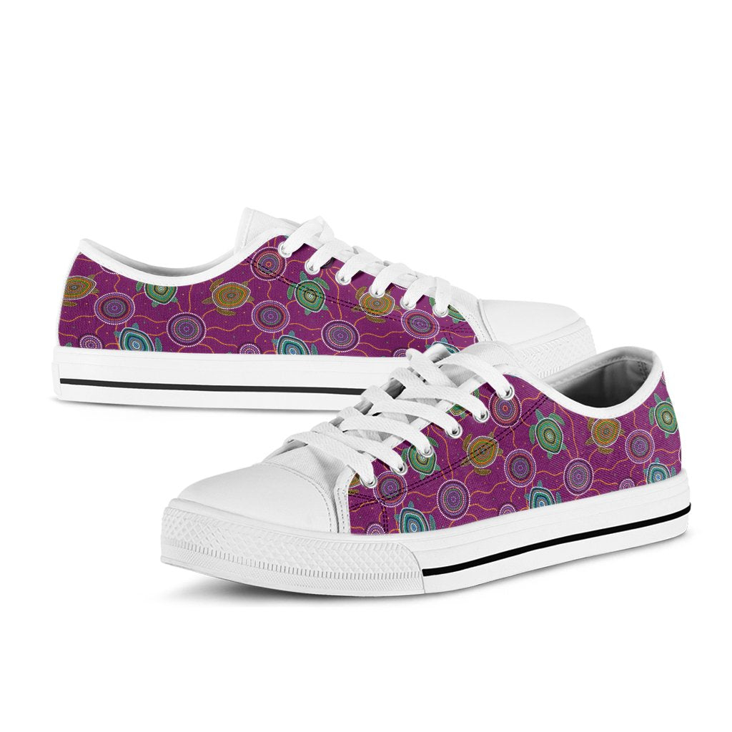 low-top-aboriginal-turtle-purple-australia-dot-patterns