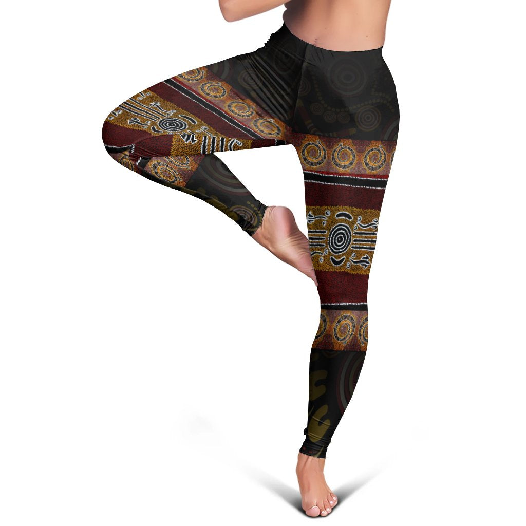 legging-aboriginal-dot-panting-art-horizontal-lines