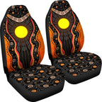 aboriginal-car-seat-covers-sun-boomerang-dot-painting-mandala