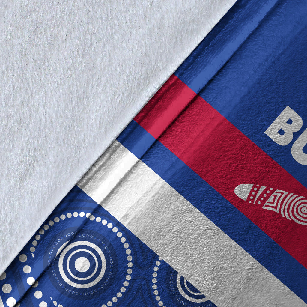 western-bulldogs-blanket-aboriginal-dot-painting
