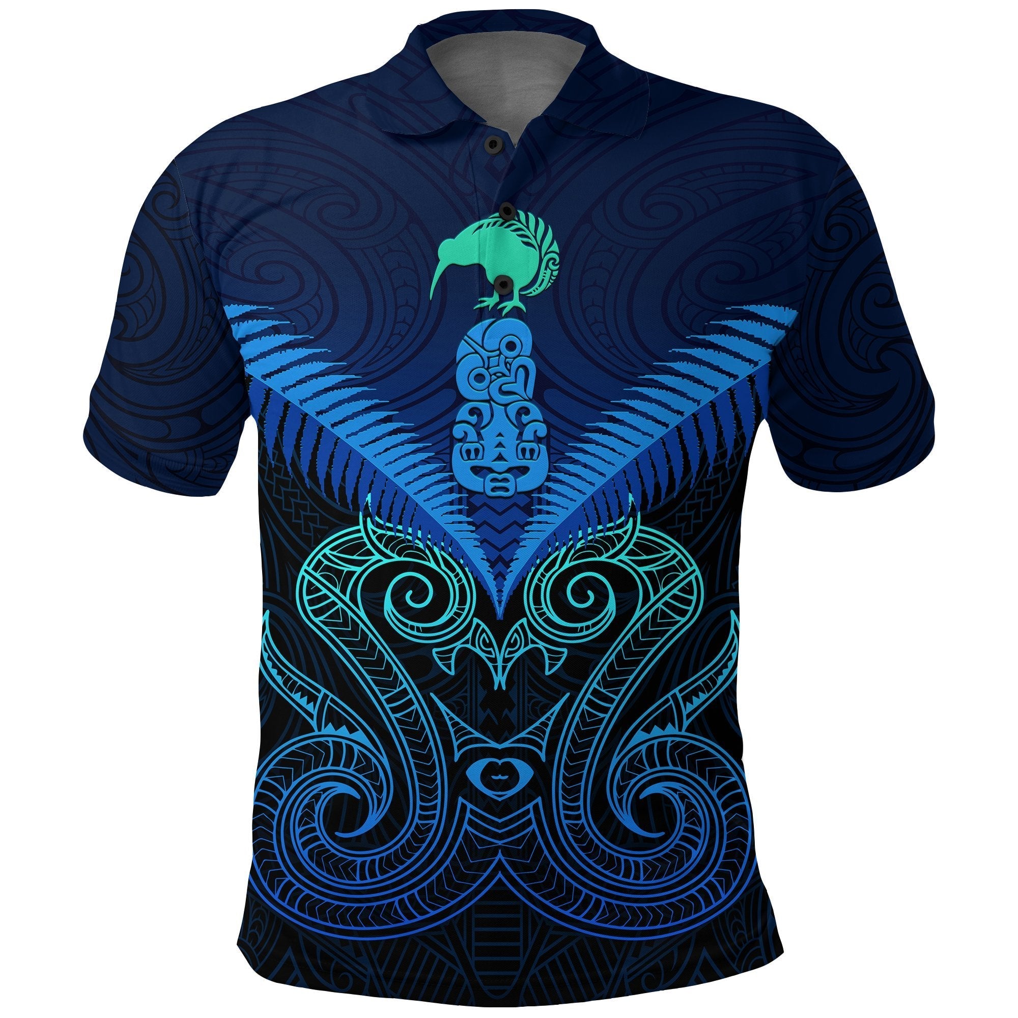 maori-manaia-new-zealand-polo-shirt-blue