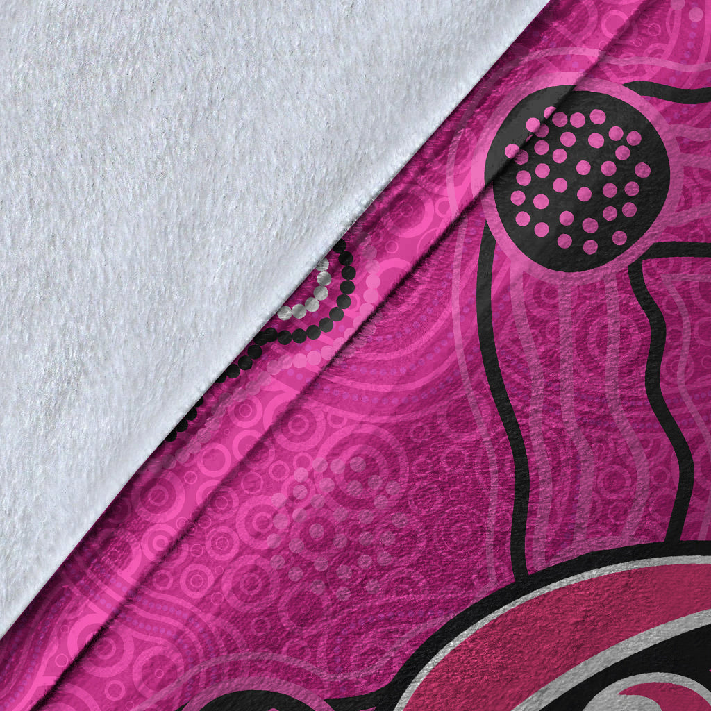 sydney-sixers-blanket-aboriginal-dot-painting