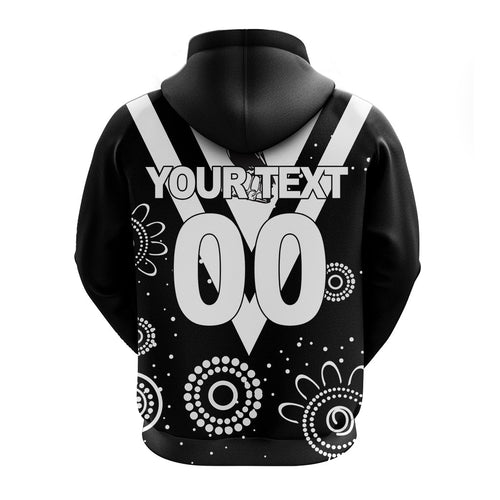 custom-personalised-western-suburbs-magpies-hoodie-indigenous-dot-painting-art