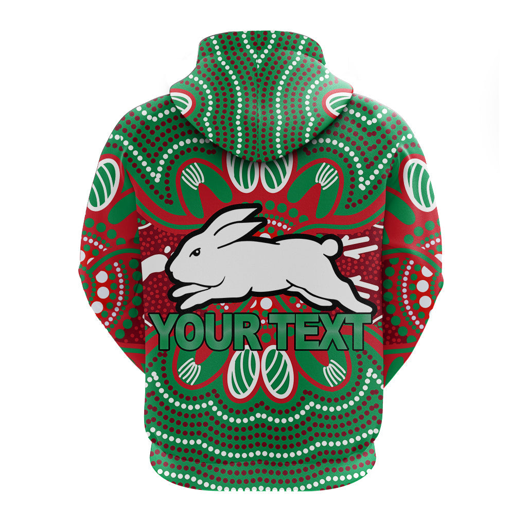 custom-personalised-rabbitohs-hoodie-aboriginal-dot-painting-lt12