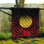 aboriginal-premium-quilt-indigenous-flag-grunge-style