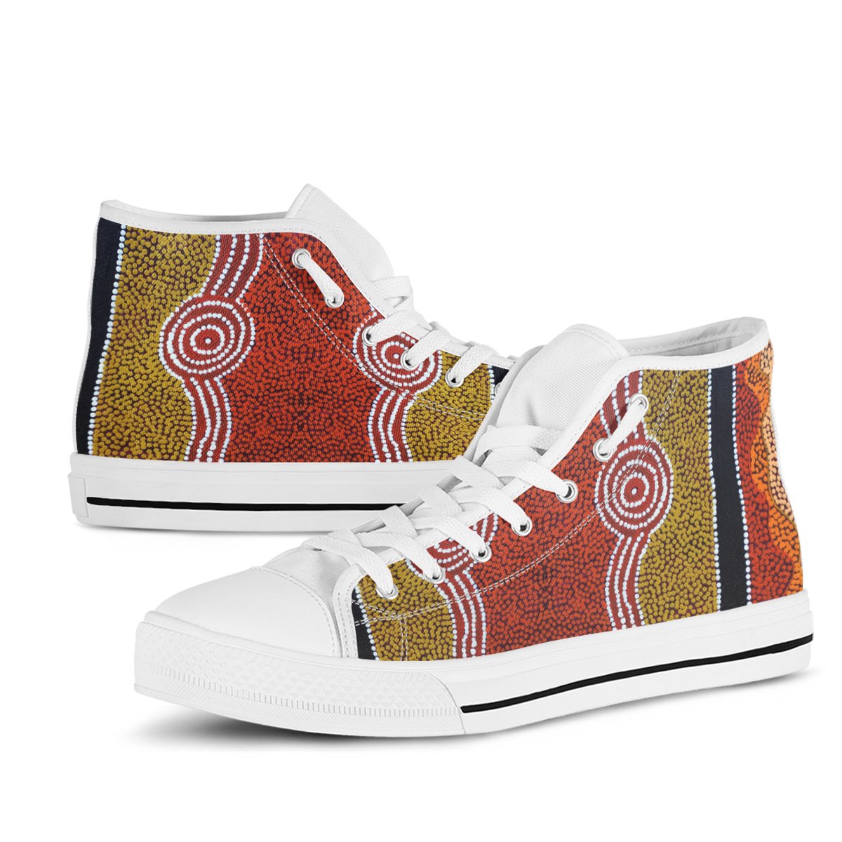 high-top-aboriginal-dot-style
