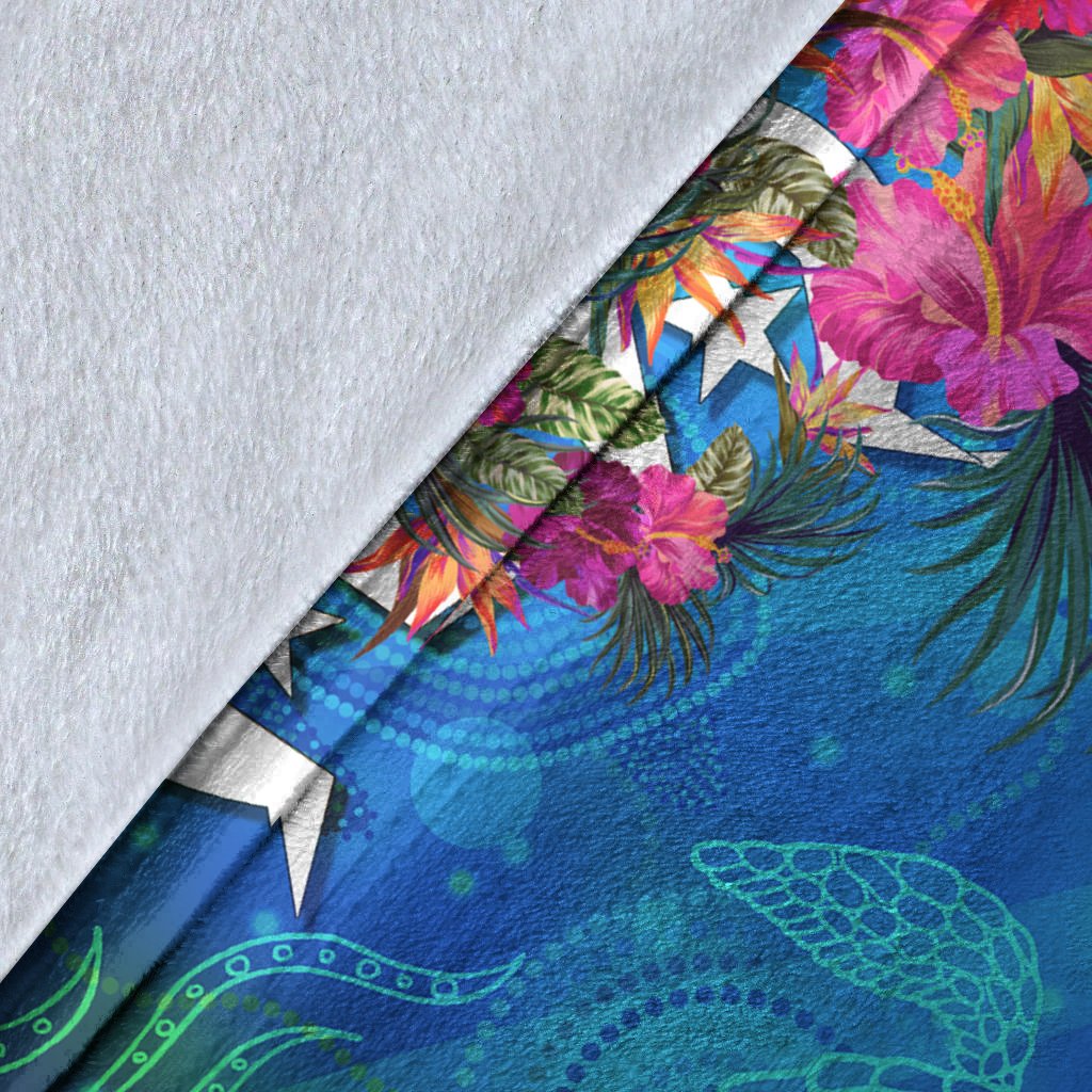 premium-blanket-torres-strait-blue-sea-with-hibiscus