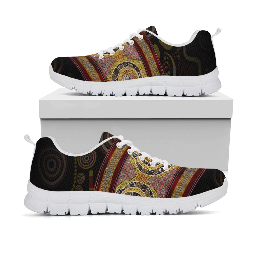 sneaker-snake-dot-panting-art