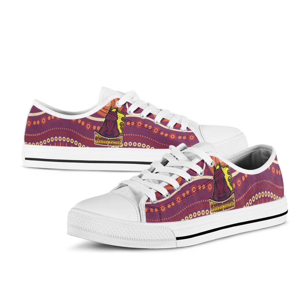 broncos-rugby-low-top-shoes-horse-aboriginal-patterns