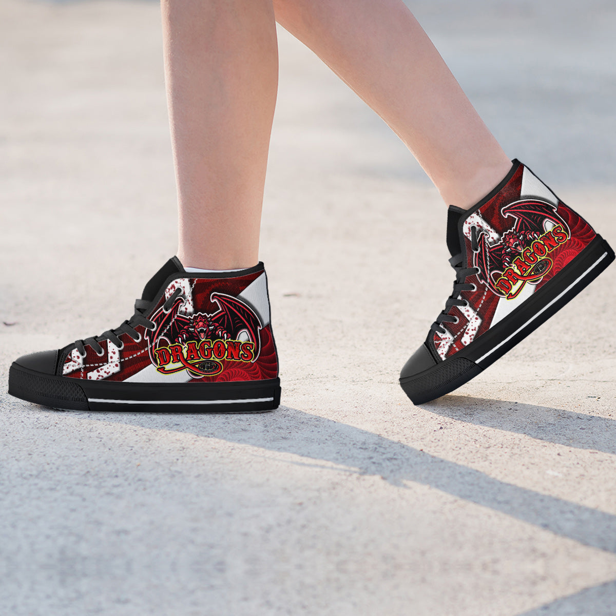 st-george-rugby-custom-high-top-shoes-dragons-with-rugby-ball-aboriginal-patterns