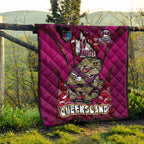 queensland-rugby-league-team-quilt-queensland-maroons-mascot-with-aboriginal-art-state-of-origin-quilt