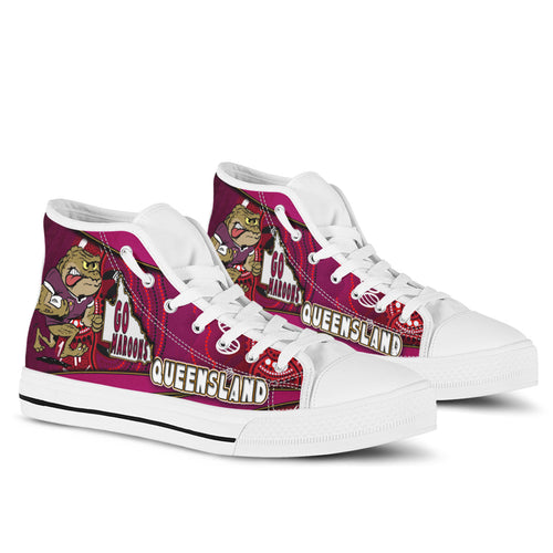queensland-rugby-league-team-high-top-shoes-queensland-maroons-mascot-aboriginal-art-state-of-origin-high