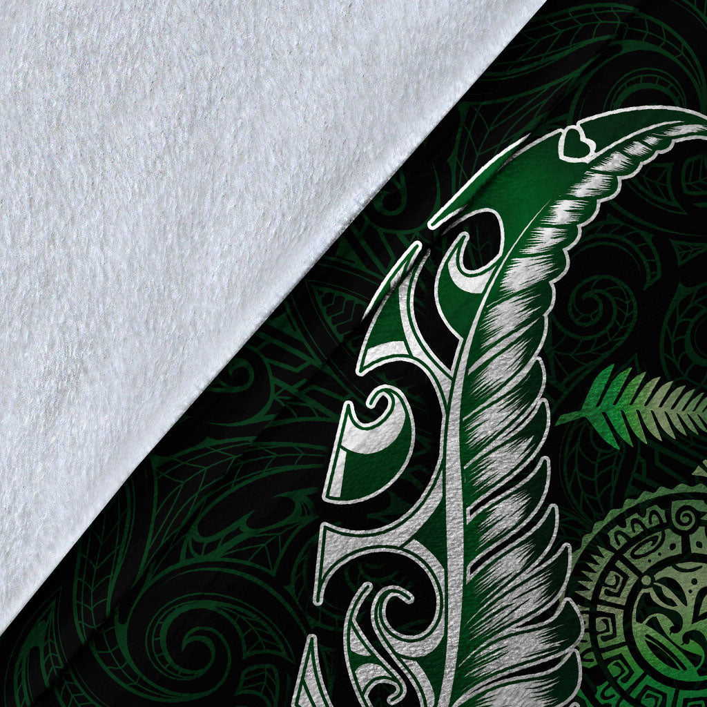 new-zealand-silver-fern-blanket-green